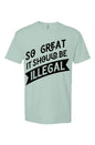 Illegal - Mens T Shirt - 6210 