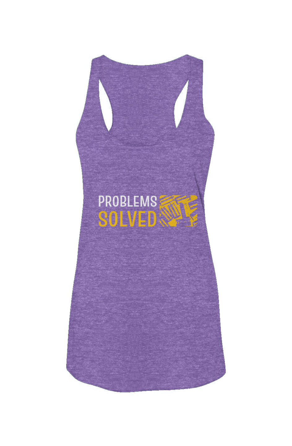 Problems Solved - Racerback Tank - Womens