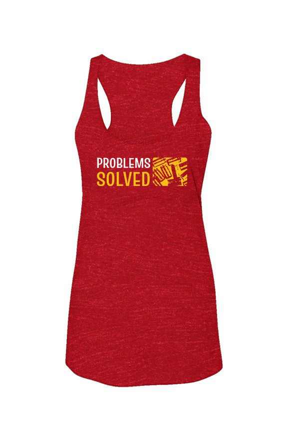 Problems Solved - Racerback Tank - Womens