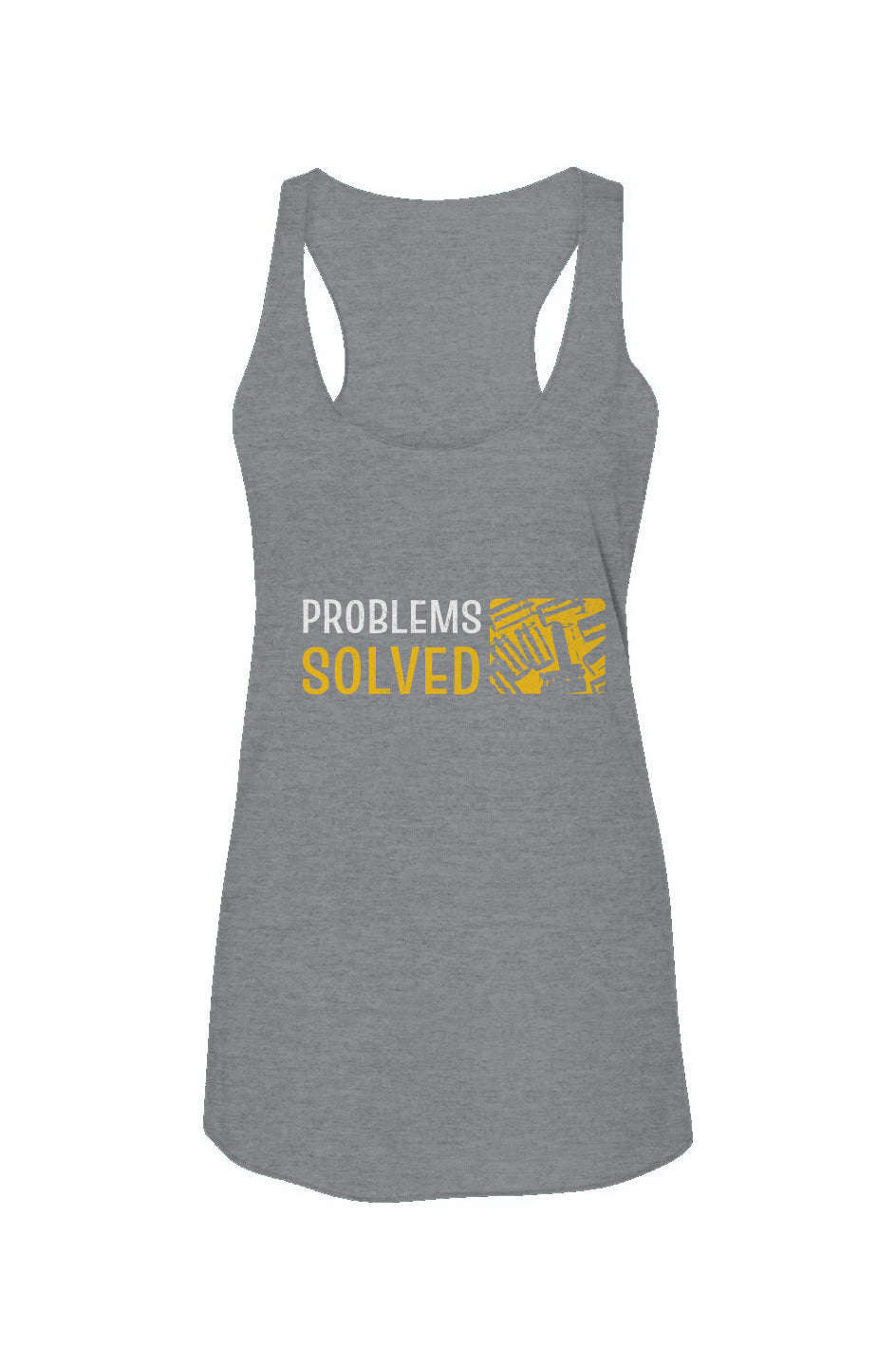 Problems Solved - Racerback Tank - Womens