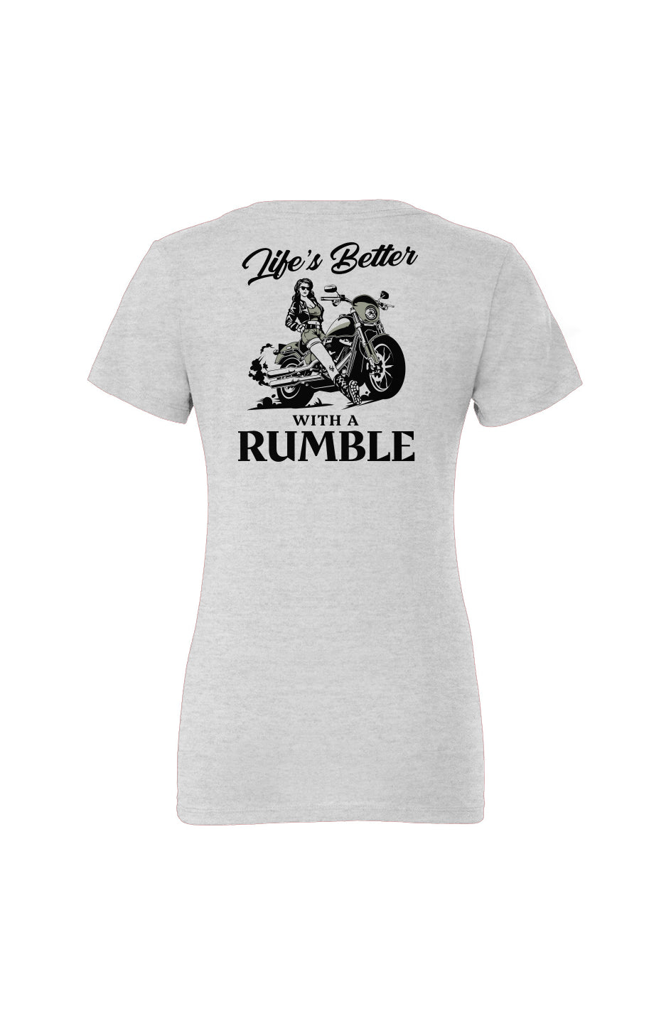 Women’s Rumble Jersey Deep V-Neck Tee