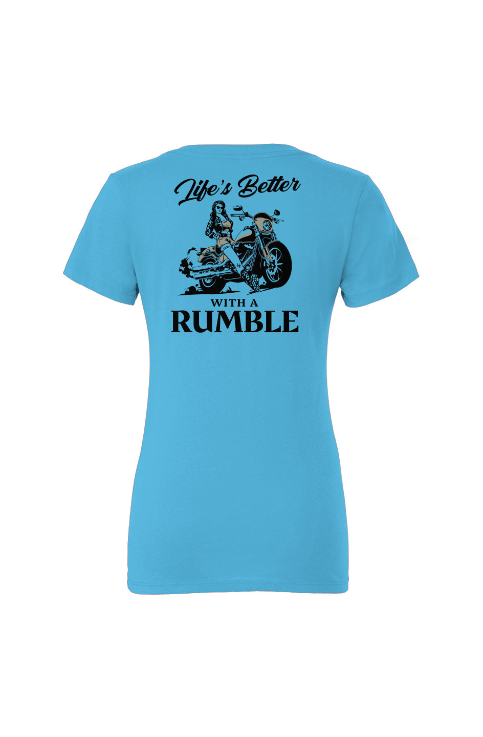 Women’s Rumble Jersey Deep V-Neck Tee
